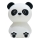 MegaLight - LED RGB Stmievateľná nabíjacia detská dotyková lampa PADDY PANDA LED/5V