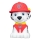MegaLight - LED Stmievateľná nabíjacia detská lampa PAW PATROL MARSHALL LED/5V