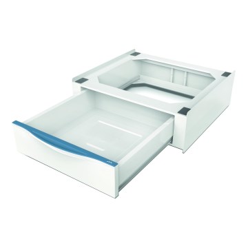 Meliconi 656112 - Medzikus pre práčku a sušičku s vysúvacím úložným priestorom 28 l biela