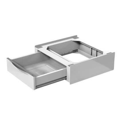 Meliconi 656112 - Medzikus pre práčku a sušičku s vysúvacím úložným priestorom 28 l biela