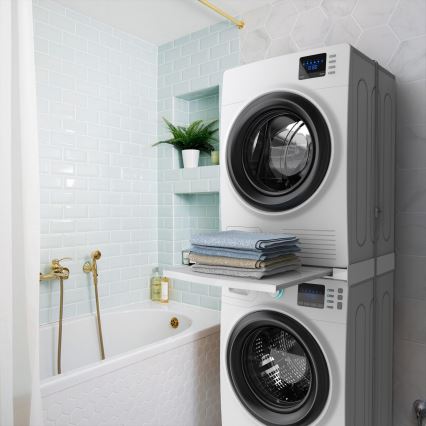 Meliconi 656113 - medzikus pre práčku a sušičku s výsuvom 70 cm, biely