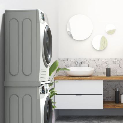 Meliconi 656116 - Medzikus pre práčku a sušičku 46 cm biely