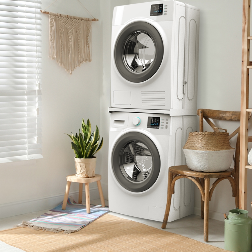 Meliconi 656116 - Medzikus pre práčku a sušičku 46 cm biely