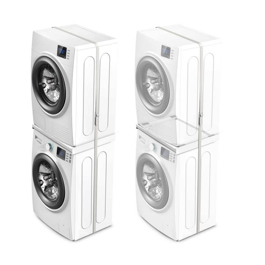 Meliconi 656116 - Medzikus pre práčku a sušičku 46 cm biely