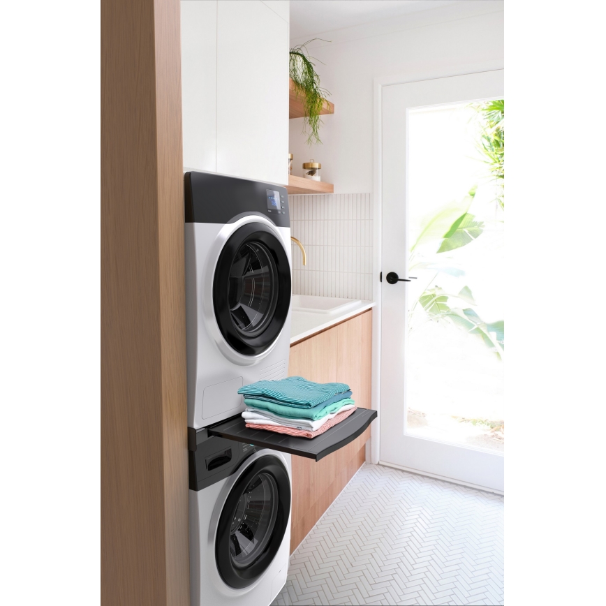 Meliconi 656136 - Medzikus pre práčku a sušičku s vysúvacou zásuvkou 60 cm, čierny