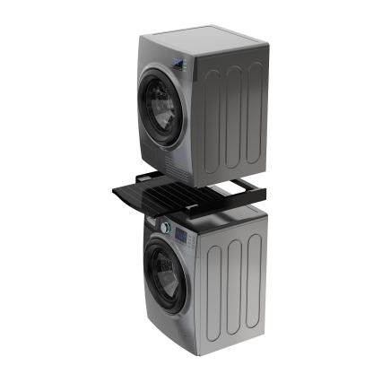 Meliconi 656136 - Medzikus pre práčku a sušičku s vysúvacou zásuvkou 60 cm, čierny