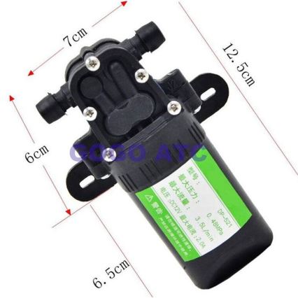 Membránové samonasávacie čerpadlo 12 V 3,5 l/min