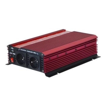 Menič napätia 1600W/12/230V + USB