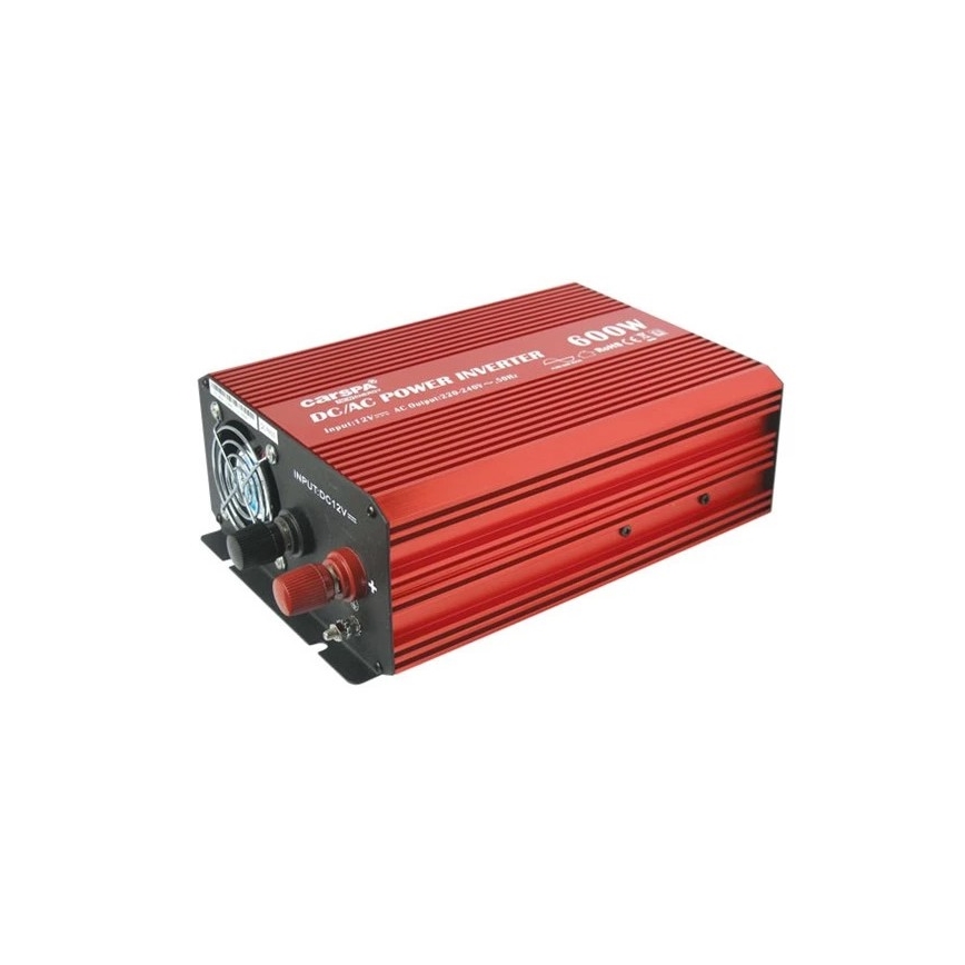 Menič napätia CARSPA 600W/12/230V + USB