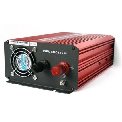 Menič napätia CARSPA 600W/12/230V + USB