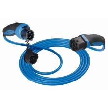 Mennekes - Nabíjací kábel pre elektromobily typu 2 / typu 1 7,5m 7,4kW 32A IP44