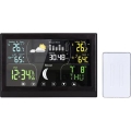 Meteostanica s farebným displejom 5V/2xAAA čierna