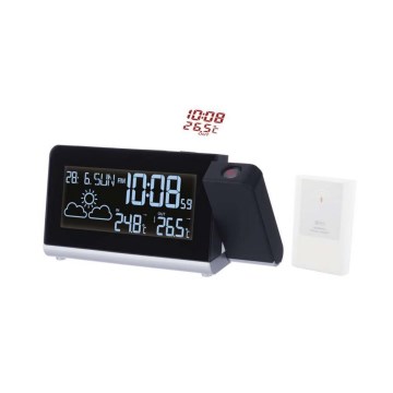 Meteostanica s LCD displejom 1x CR2032 + 2×AA