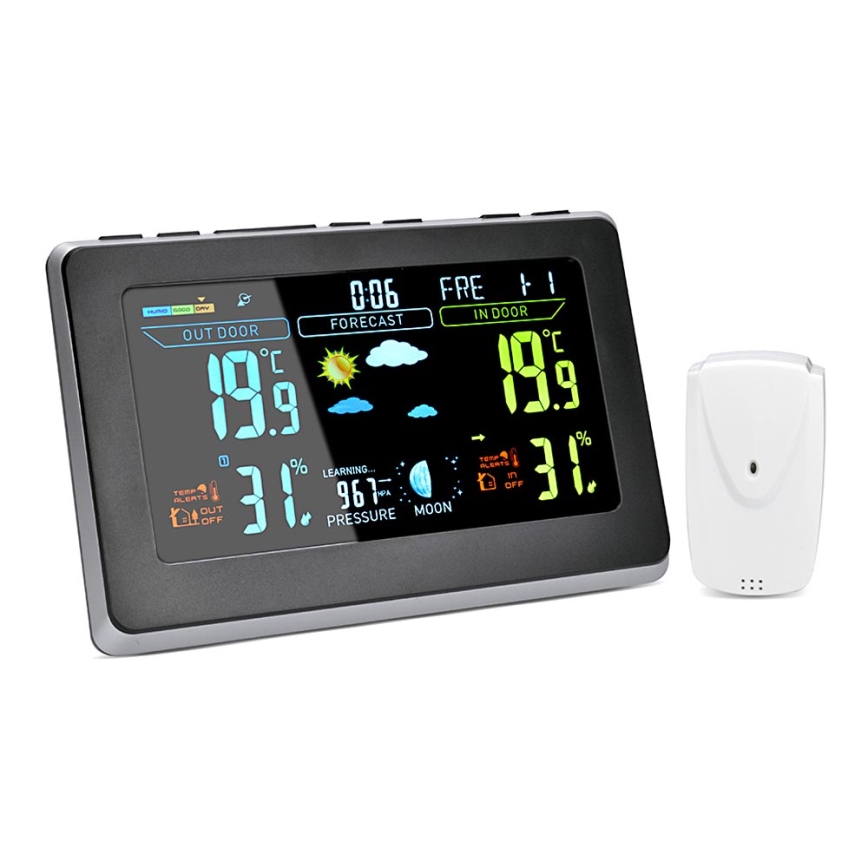 Meteostanica s LCD displejom 3xAAA/2xAAA