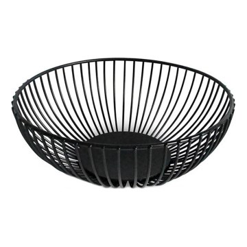 Miska na ovocie KITCHISIMO priemer 18 cm čierna