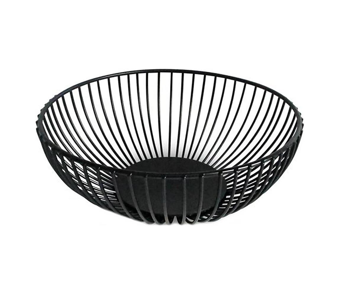 UTC Miska na ovocie KITCHISIMO priemer 18 cm čierna 320305