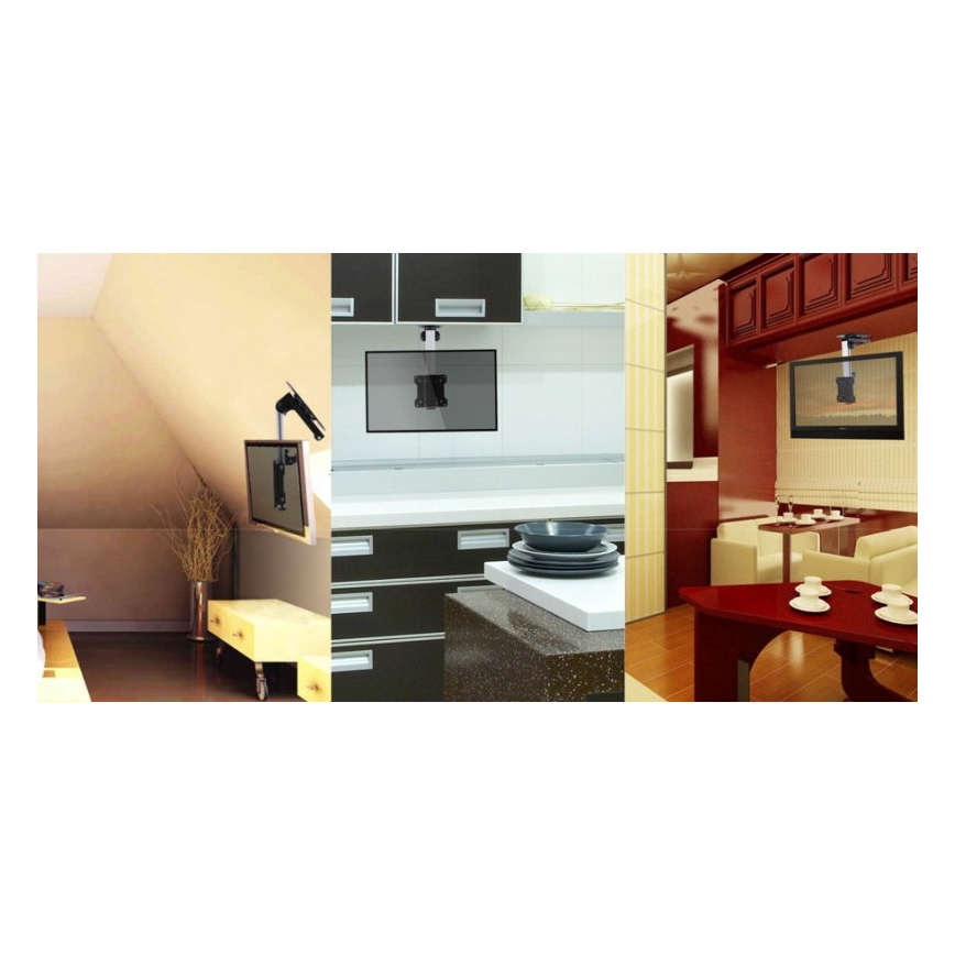 MK FLORIA MKF-17DS220 - Stropný držiak na TV 46 čierny