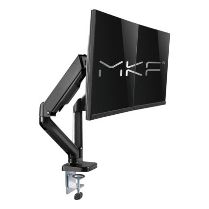 MK FLORIA MKF-21DP113S2 - Nastaviteľný držiak pre dva 32 monitory, čierny