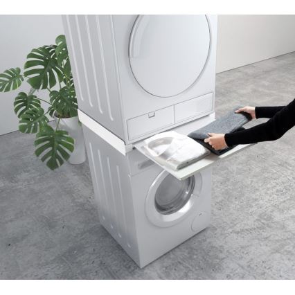 MK FLORIA MKF-23MZ601 - Medzikus pre práčku a sušičku s výsuvom 60 cm biela
