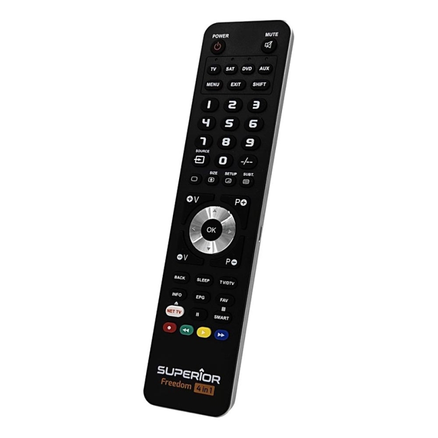 MK FLORIA Superior FREEDOM 4v1 USB - Diaľkový ovládač 4v1 USB 2xAAA