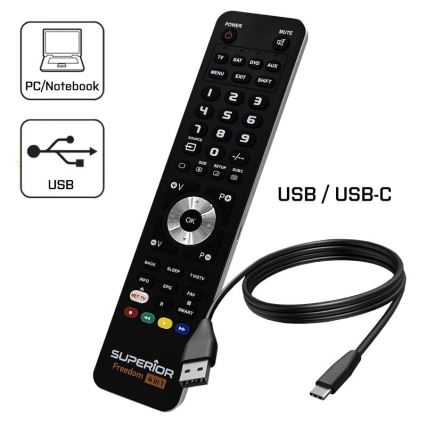 MK FLORIA Superior FREEDOM 4v1 USB - Diaľkový ovládač 4v1 USB