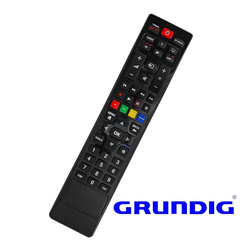 MK FLORIA Superior RC UNI TV Grundig - Náhradný diaľkový ovládač pre TV značky Grundig