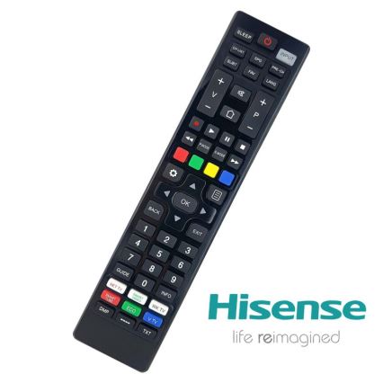 MK FLORIA Superior RC UNI TV Hisense - Náhradný diaľkový ovládač pre TV značky HISENSE