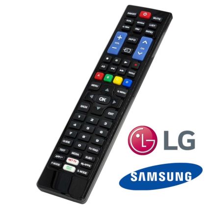 MK FLORIA Superior RC UNI TV SAM/LG - Náhradný diaľkový ovládač pre TV značky Samsung/LG