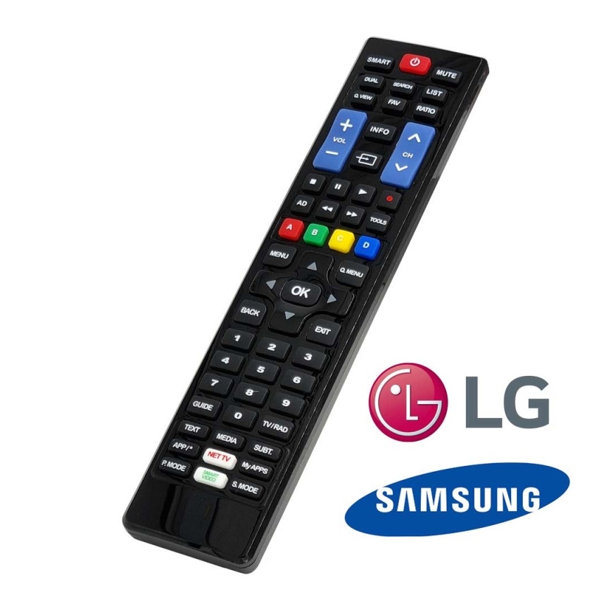 MK FLORIA Superior RC UNI TV SAM/LG - Náhradný diaľkový ovládač pre TV značky Samsung/LG