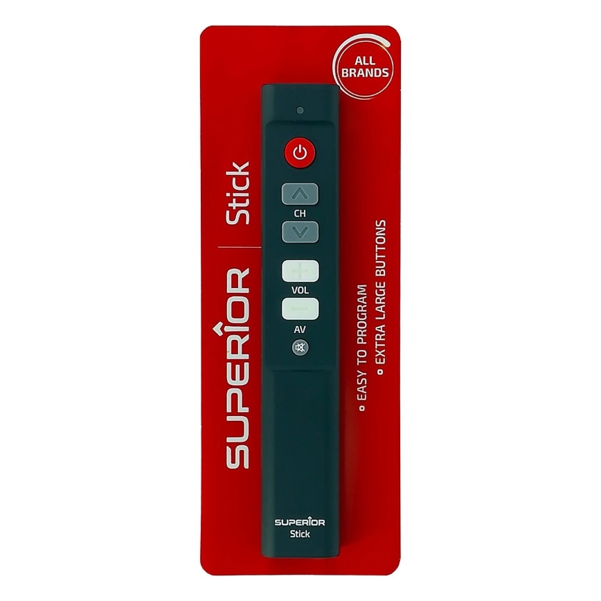 MK FLORIA Superior STICK - Diaľkový ovládač pre TV/audio/video 2xAAA