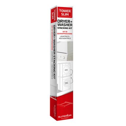 MK FLORIA Superior Tower Slim - Medzikus pre práčku a sušičku 66 cm biela