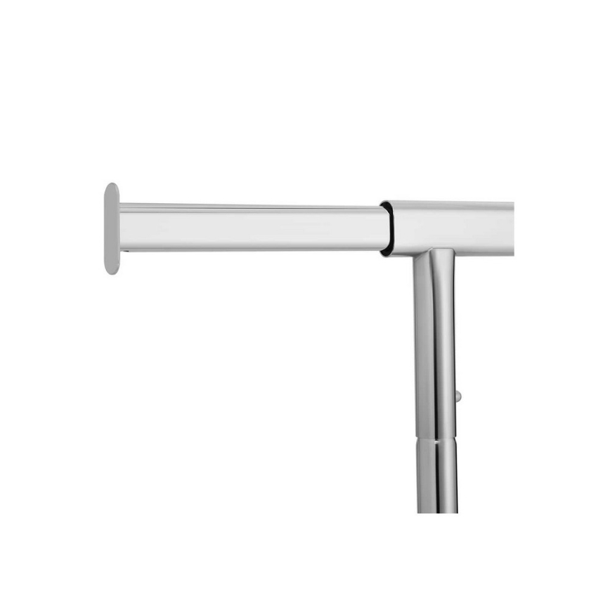 Mobilný stojací vešiak JEAN strieborný