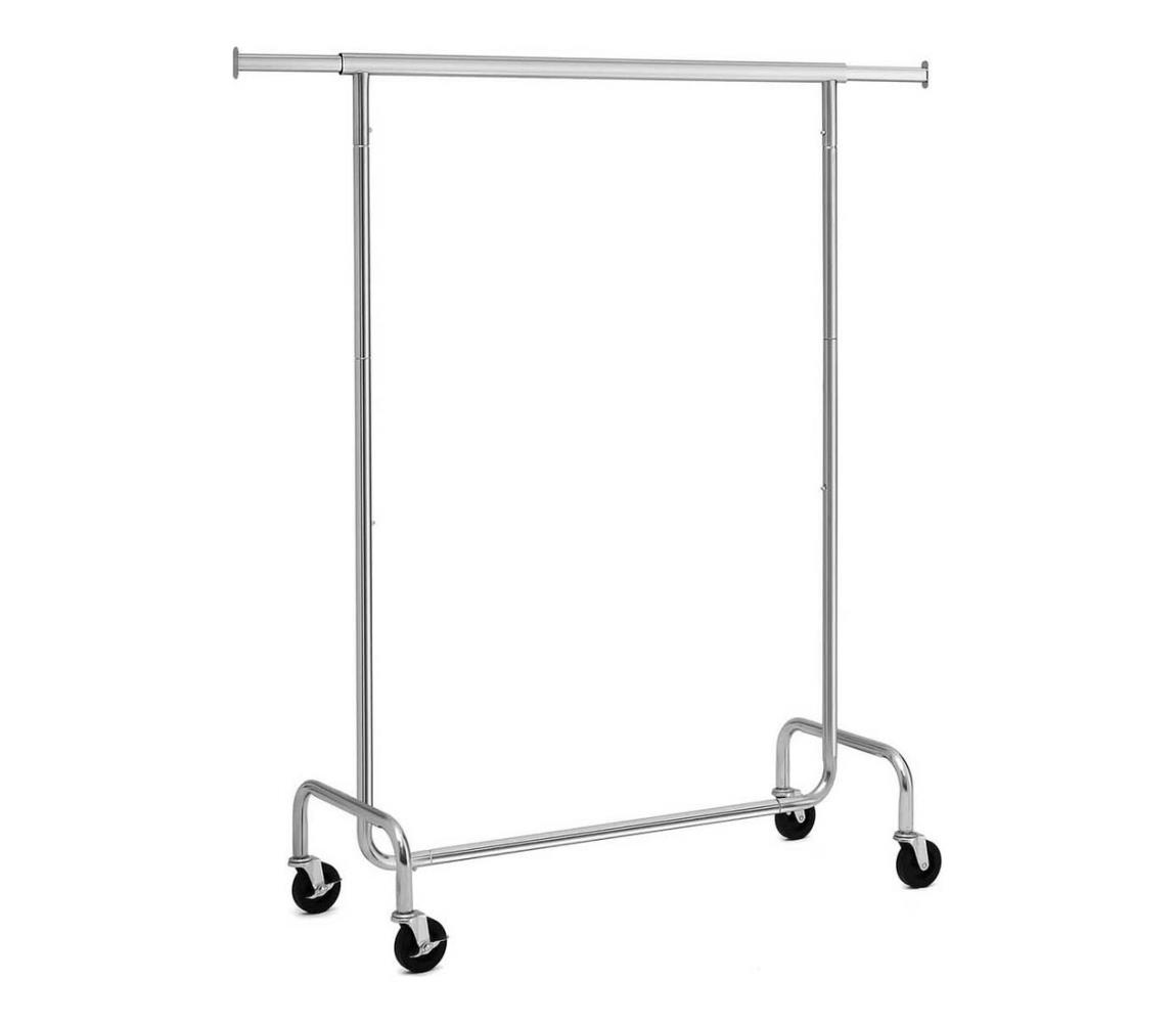 Mobilný stojanový vešiak JEAN 110/150x160x45 cm strieborný HSR11SV1