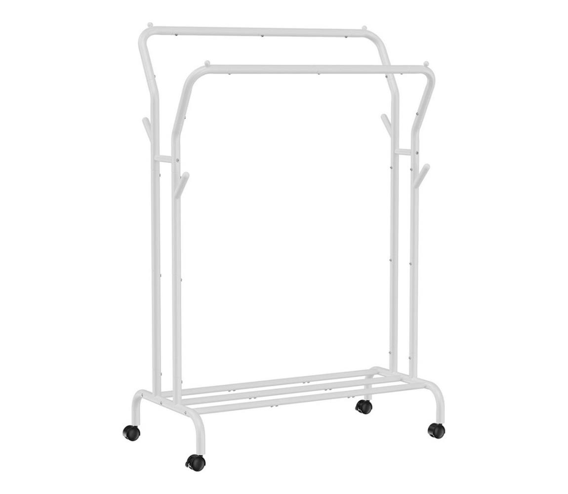 Mobilný stojanový vešiak LINEA biely HSR107W01V1