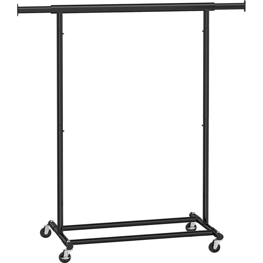 Mobilný stojanový vešiak LINEA čierny