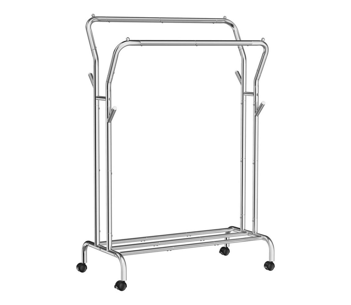 Mobilný stojanový vešiak LINEA strieborný HSR107E01V1