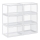 Modulárny regál s priehradkami BOXIFY biely