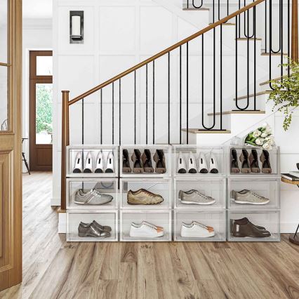 Modulárny regál s priehradkami BOXIFY biely