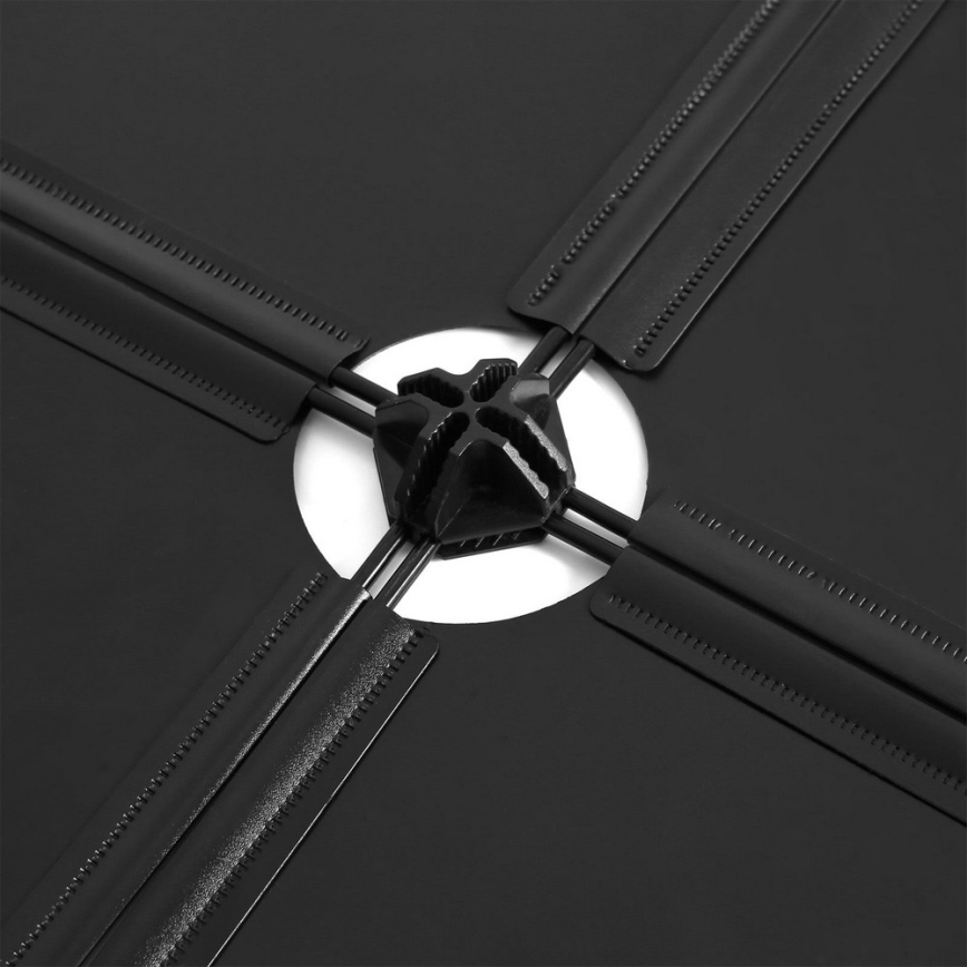 Modulárny regál s zásuvkami BOXIFY čierny