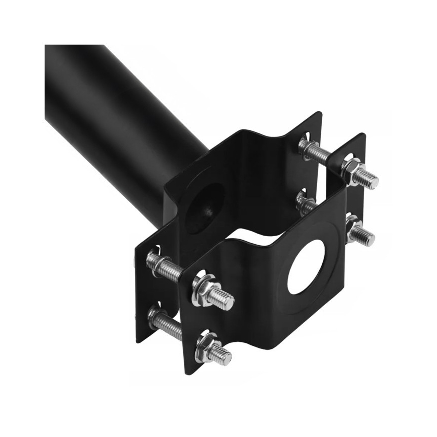 Montážny držiak BASE pre vonkajšie osvetlenie, priemer 48 mm, čierny