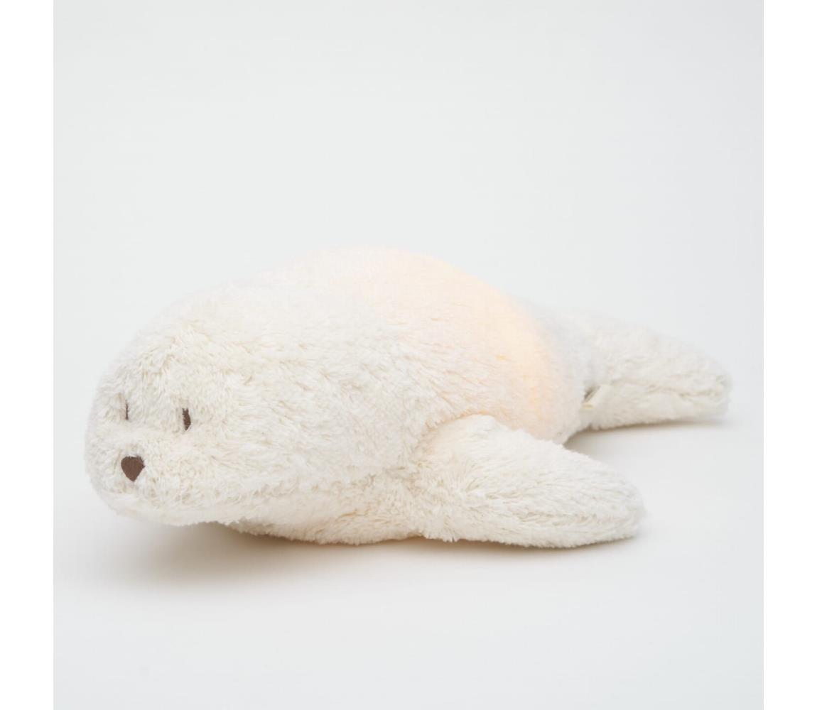 Moonie - uspávací plyšák s melódiou a svetlom tuleň Organic Polar 8664MOO