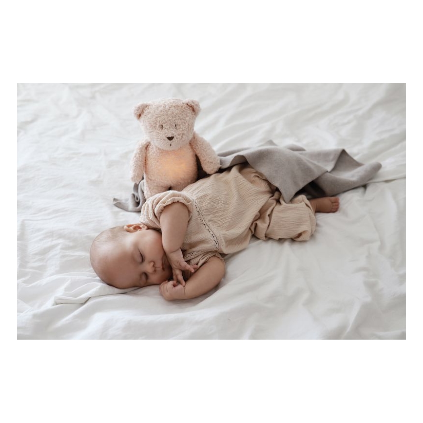 Moonie - Uspávačik s melódiou a svetlom medvedík polar