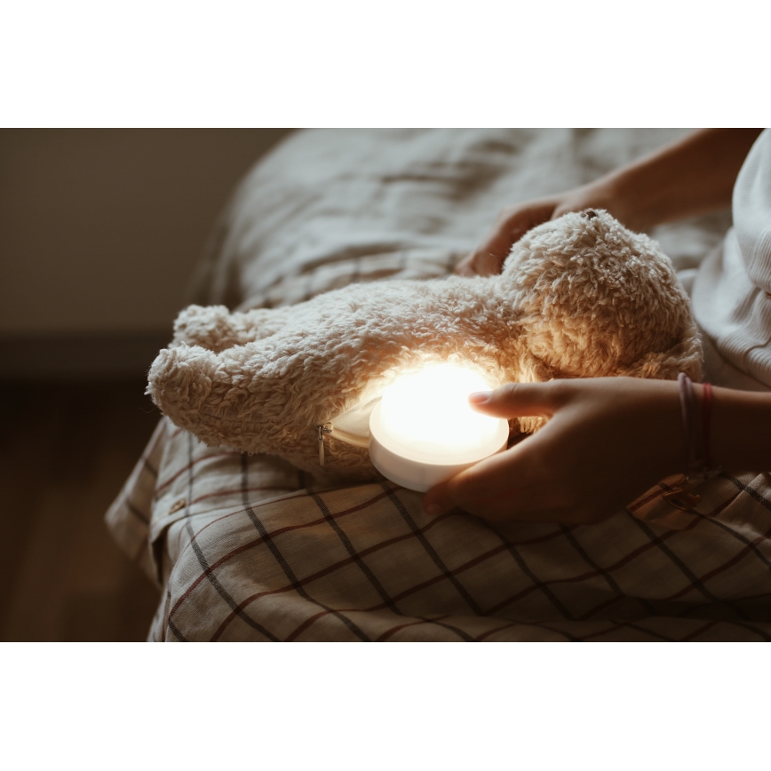 Moonie - Uspávačik s melódiou a svetlom medvedík polar