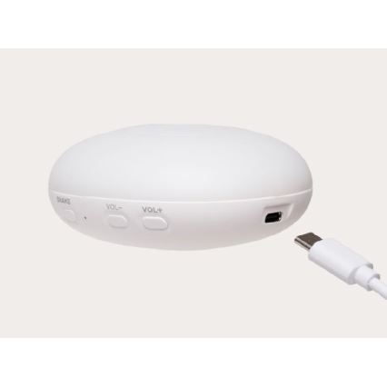 Moonie - Uspávadlo s melódiou a svetlom zajačik 2.0 organic grey