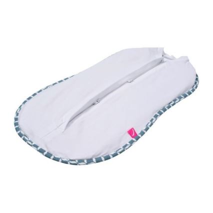 MOTHERHOOD - Zavinovačka Zip & swaddle CLASSICS 2,5-5 kg modrá