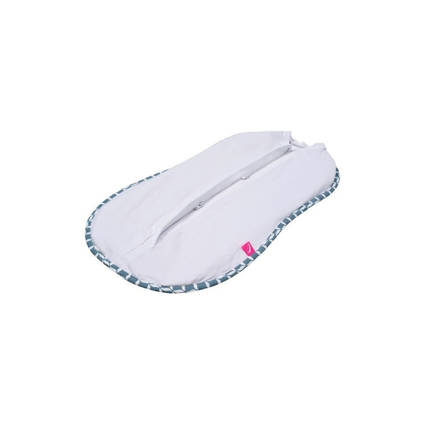 MOTHERHOOD - Zavinovačka Zip & swaddle CLASSICS 2,5-5 kg modrá