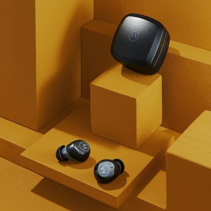 Motorola - Bezdrôtové slúchadlá VerveBuds 100 TWS čierna