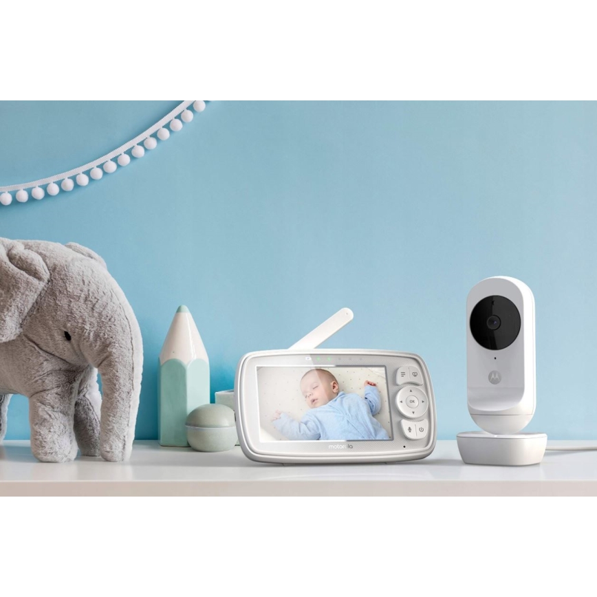 Motorola  - Inteligentná detská pestúnka Nursery Ease 44 Connect Wi-Fi