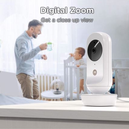 Motorola VM35-2 - Dobíjateľná detská chôvička s 2 kamerami 2000 mAh