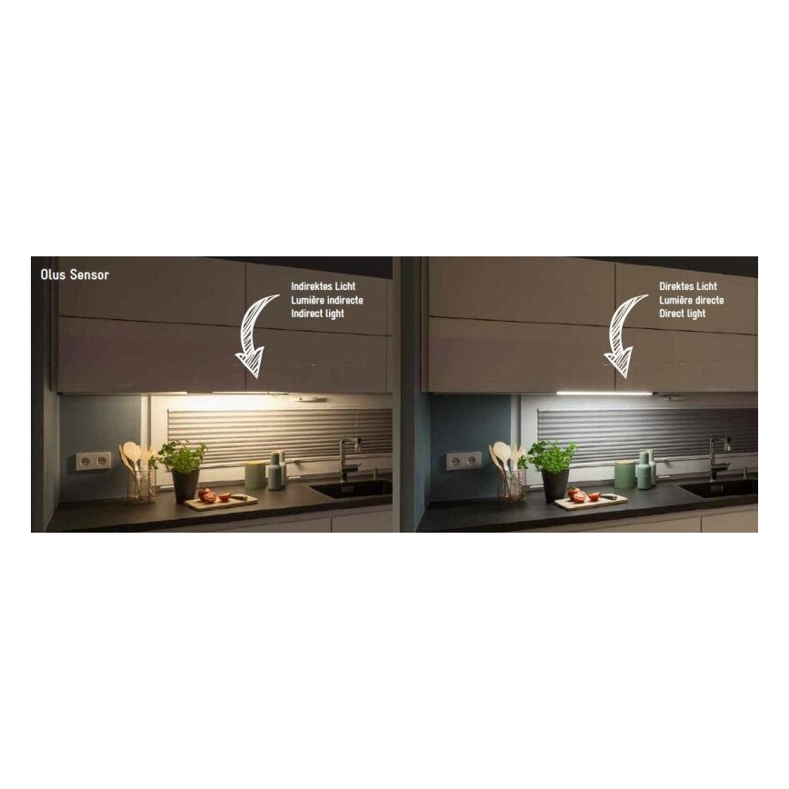 Müller-Licht - LED stmievateľné podlinkové svietidlo s pohybovým senzorom OLUS LED/11W/230V 3000/4000K